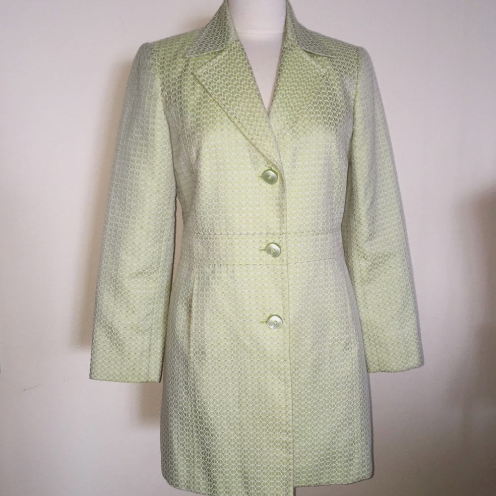 Worthington Light Green Trench Coat